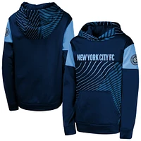 Sweat à capuche bleu imbattable du New York City FC pour jeunes