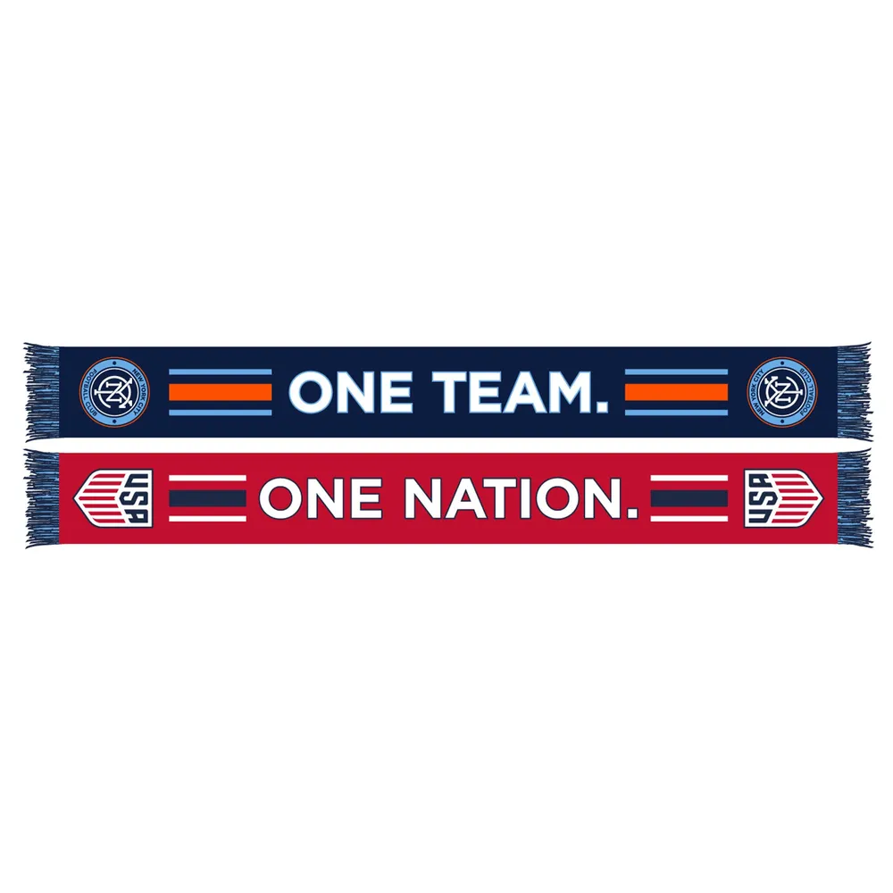 New York City FC USMNT One Nation One Team Scarf