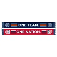 New York City FC USMNT One Nation One Team Scarf