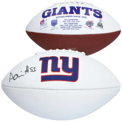 Azeez Ojulari New York Giants Autographed Riddell Speed Mini