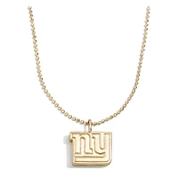 BaubleBar Collier avec pendentif avec logo des Giants de New York