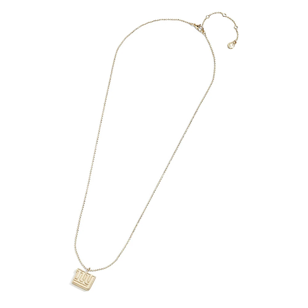 BaubleBar Collier avec pendentif avec logo des Giants de New York