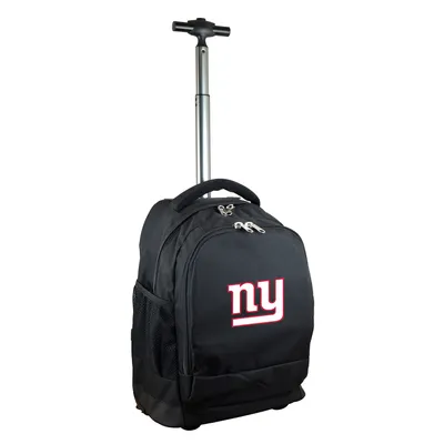 New York Giants 19'' Premium Wheeled Backpack