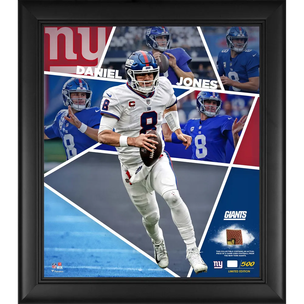 SAQUON BARKLEY Autographed New York Giants Breakaway 16x20 Photograph  PANINI LE 6/126