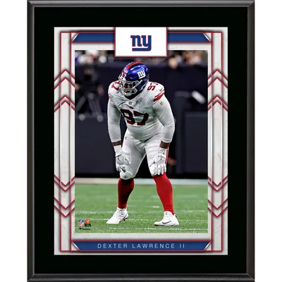 Dexter Lawrence New York Giants Fanatics Authentic Framed 10.5" x 13" Sublimated Player Plaque