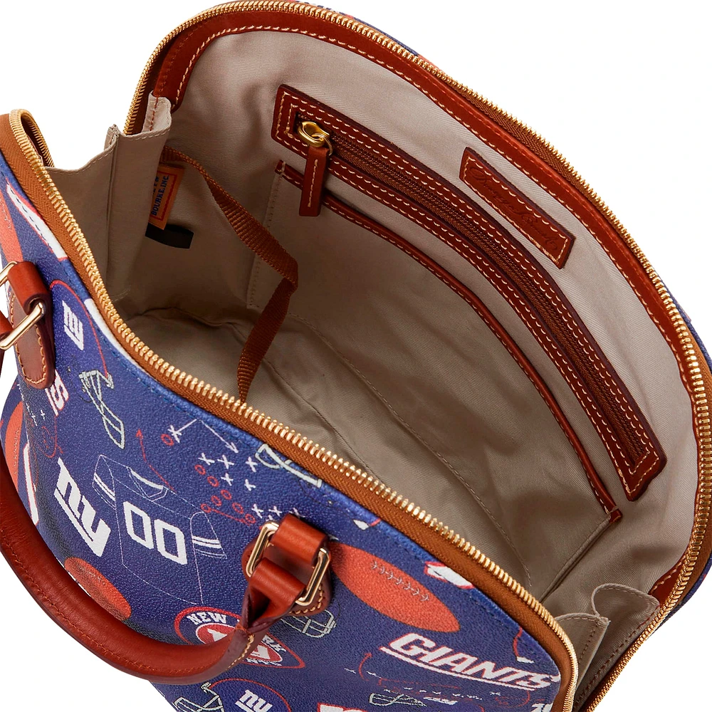 Sacoche zippée pour le jour du match Dooney & Bourke New York Giants