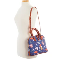 Sacoche zippée pour le jour du match Dooney & Bourke New York Giants