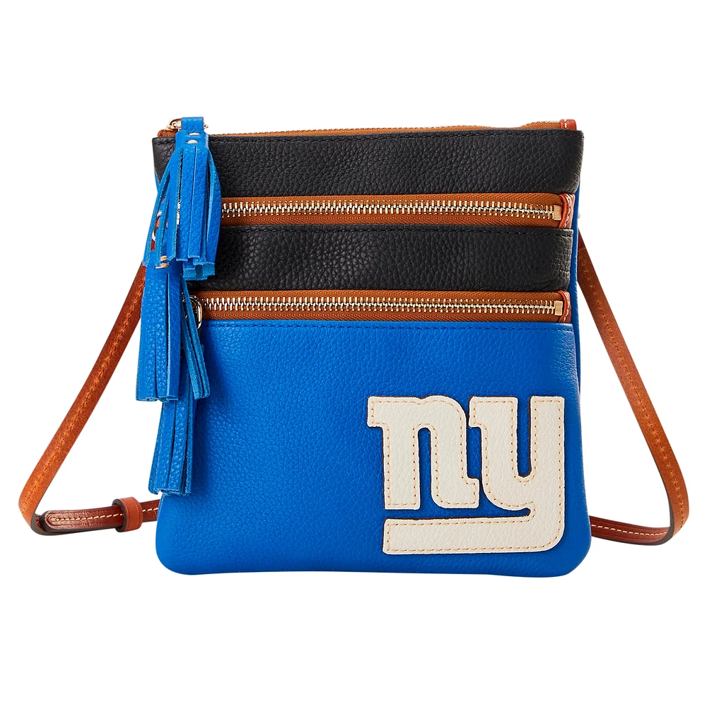 Dooney & Bourke New York Giants Infield Triple Zip Crossbody Purse