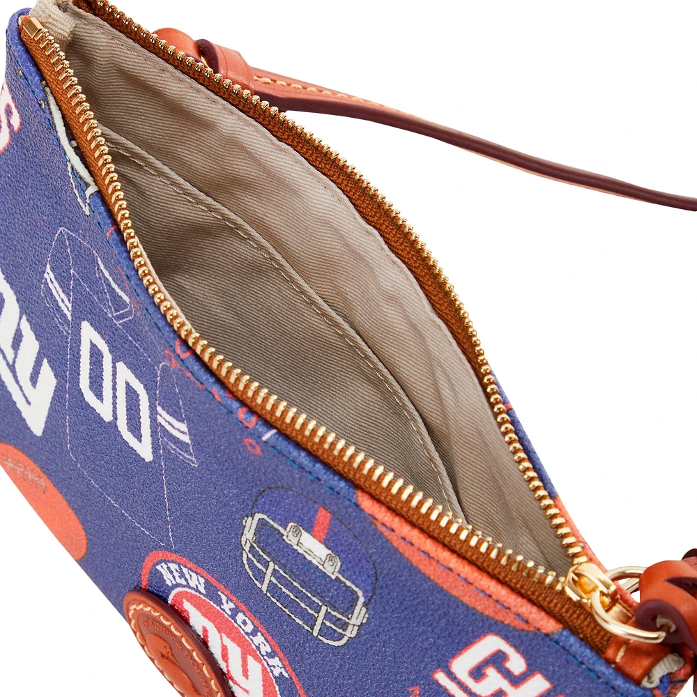 Dooney & Bourke New York Giants Top Zip Crossbody Purse