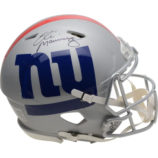 Lids Eli Manning New York Giants Fanatics Authentic Autographed Riddell  Lunar Speed Authentic Helmet