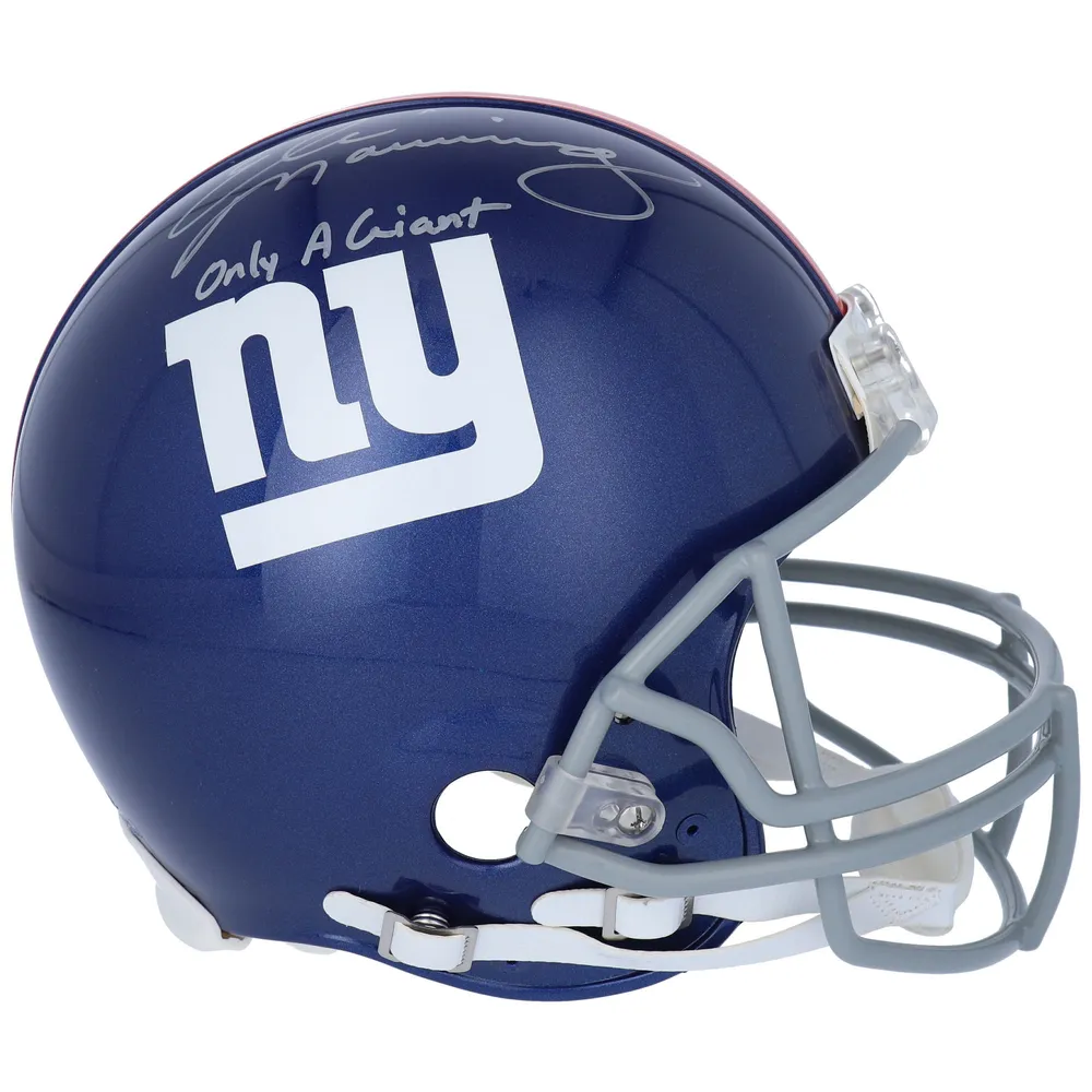 Lids Eli Manning New York Giants Fanatics Authentic Autographed Riddell  Authentic Helmet with 'Only a Giant' Inscription