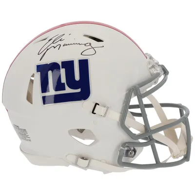 Saquon Barkley Autographed New York Giants Camo Speed Mini Helmet