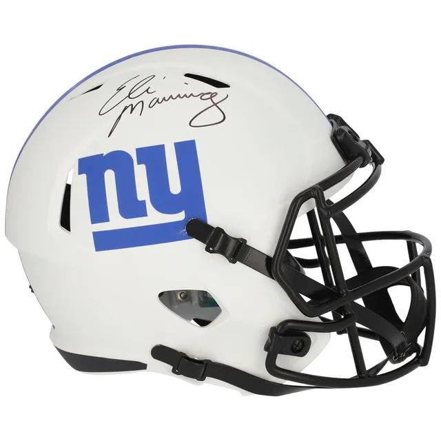 Eli Manning Signed Mini Helmet AMP Alt Speed New York Giants Autograph  Fanatics