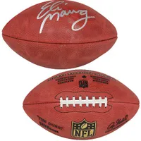 Eli Manning & Phil Simms New York Giants Autographed Wilson Duke Full Color Football