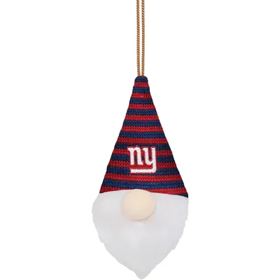 New York Giants FOCO Plush Striped Hat Gnome Ornament