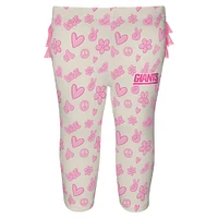 Ensemble 2 pièces body et pantalon pour nouveau-né bébé blanc New York Giants All The Love