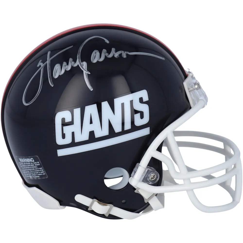 autographed giants football