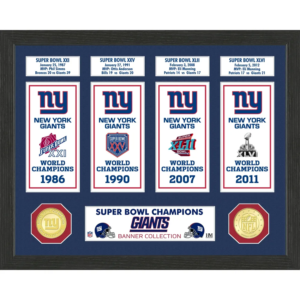 New York Giants Legacy Bronze Coin Photo Mint