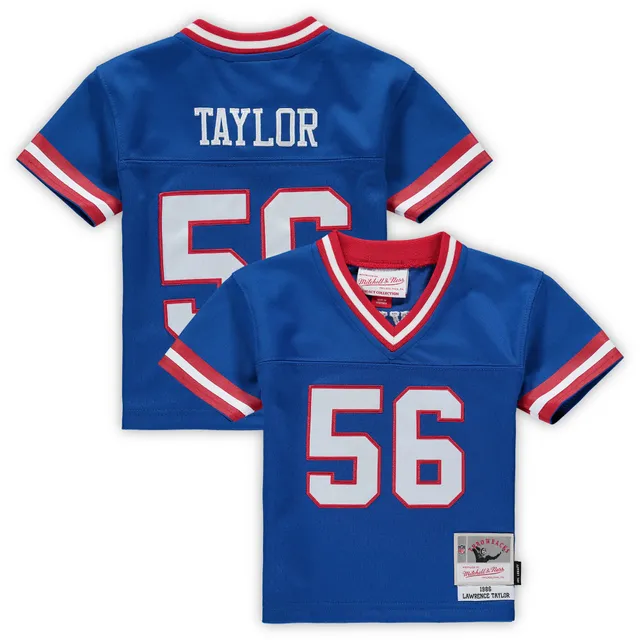 Lawrence Taylor New York Giants Mitchell & Ness Retired Player Name &  Number Mesh Top - Black