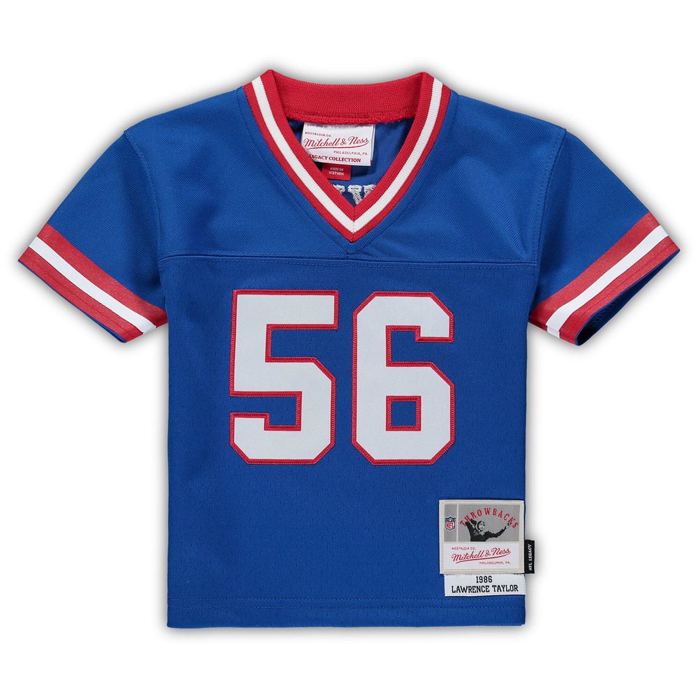 Infant Mitchell & Ness Lawrence Taylor Royal New York Giants 1986 Retired Legacy Jersey