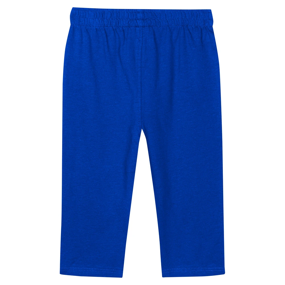 Ensemble body à manches longues et pantalon pour bébé Royal New York Giants Double Up