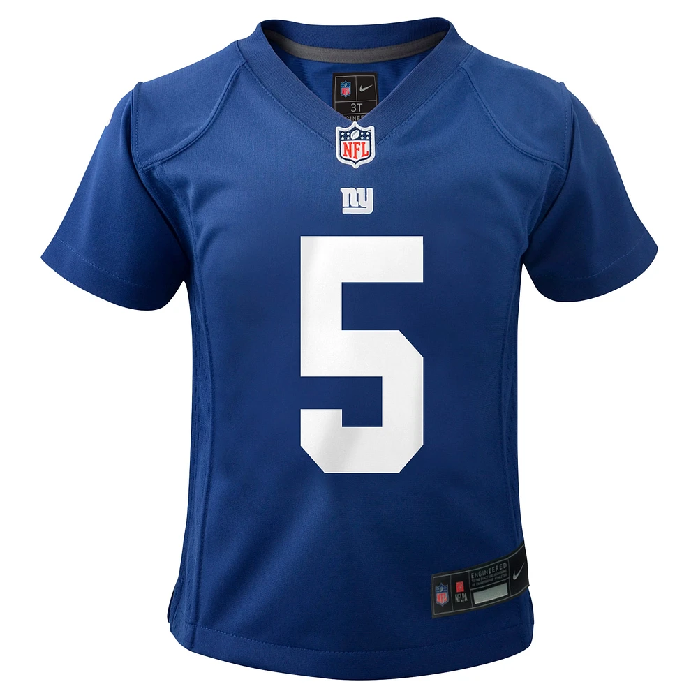 Maillot de jeu pour bébé Nike Kayvon Thibodeaux Royal New York Giants