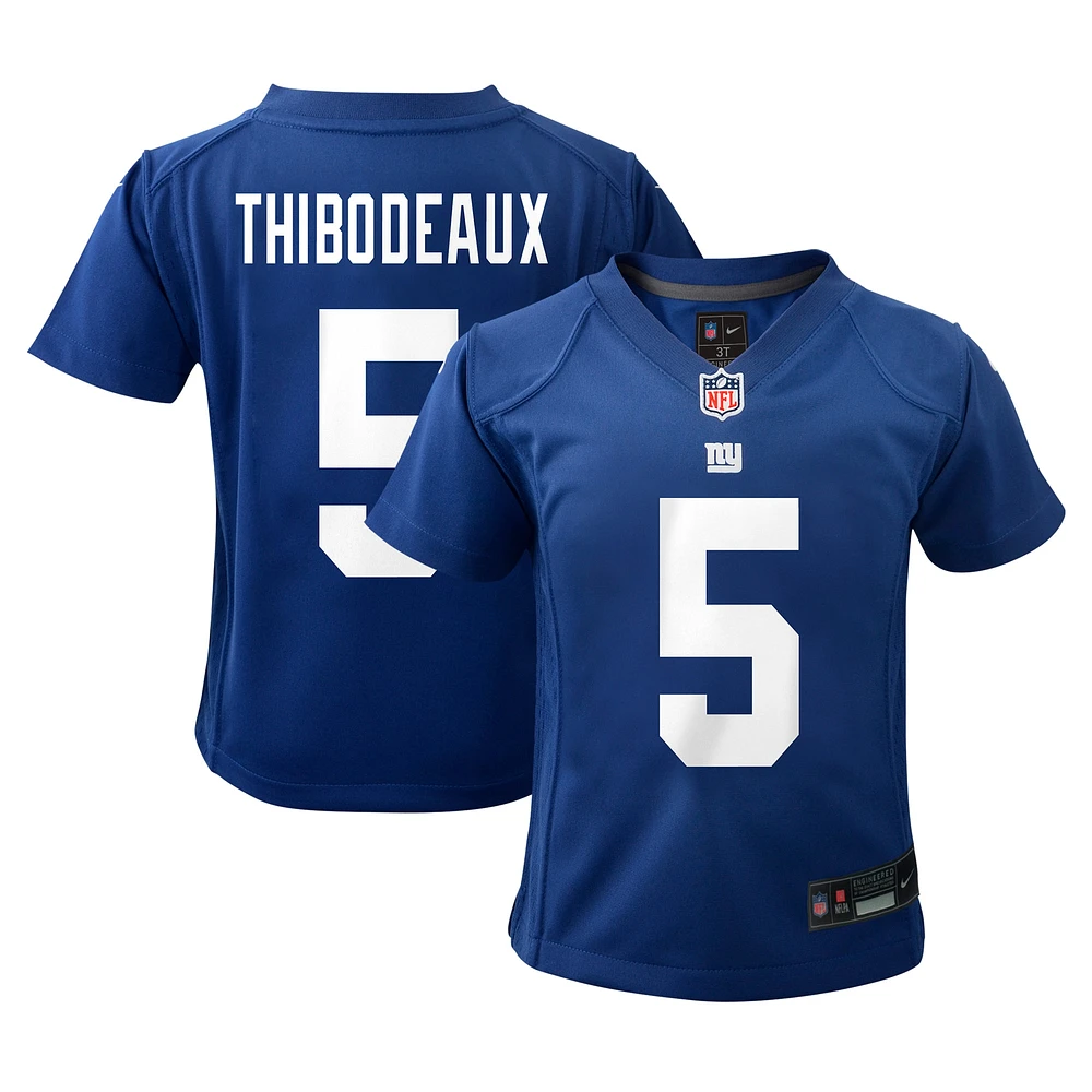 Maillot de jeu pour bébé Nike Kayvon Thibodeaux Royal New York Giants