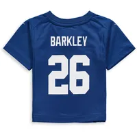 Maillot de jeu Nike Saquon Barkley Royal New York Giants pour bébé