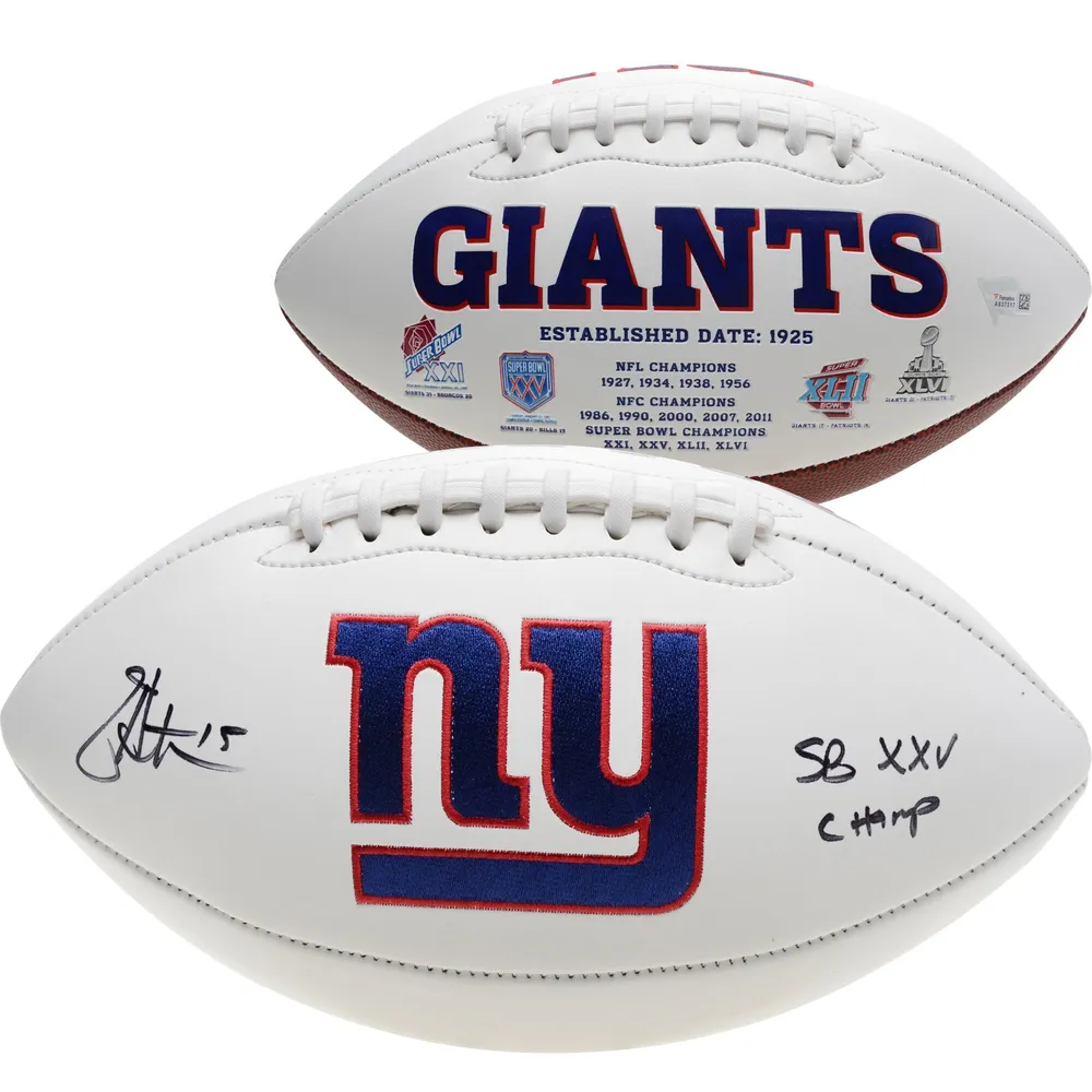 Eli Manning New York Giants Fanatics Authentic Autographed Duke Pro Football with SB XLII MVP; SB XLVI MVP Inscriptions