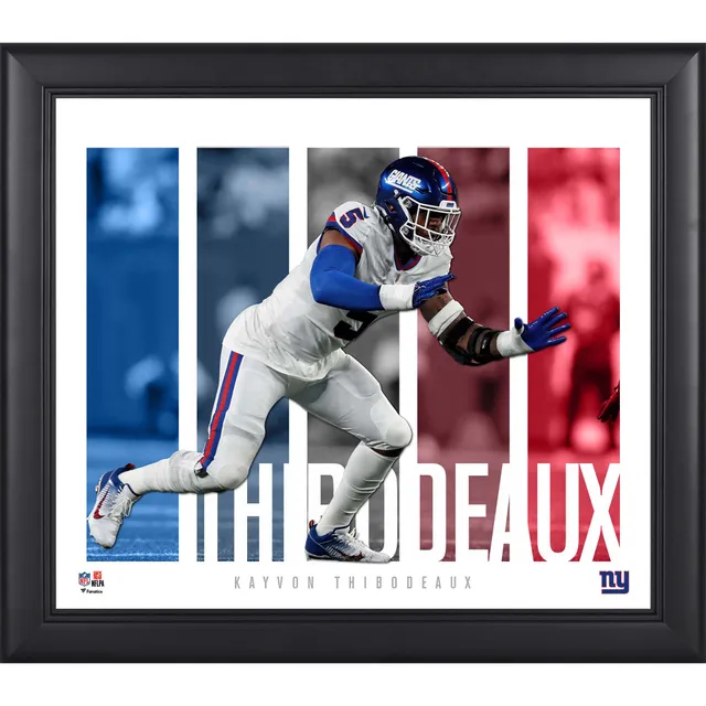 Kayvon Thibodeaux New York Giants Unsigned Pre-Snap Photograph