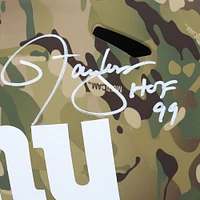 Lawrence Taylor New York Giants Autographed Riddell Camo Alternate Speed Replica Helmet with "HOF 99" Inscription