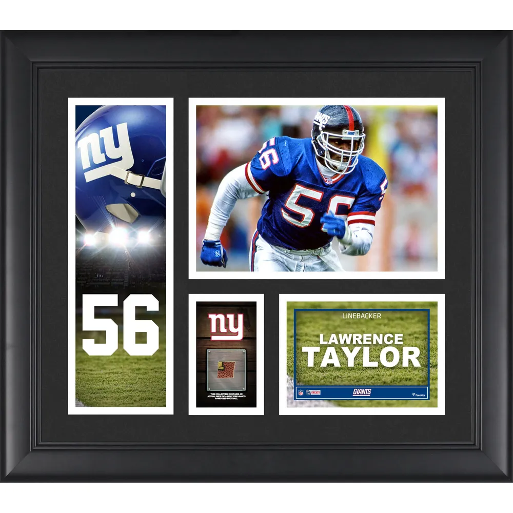 Lids Lawrence Taylor New York Giants Fanatics Authentic Framed 15' x 17'  Player Collage with a Piece of Game-Used Football