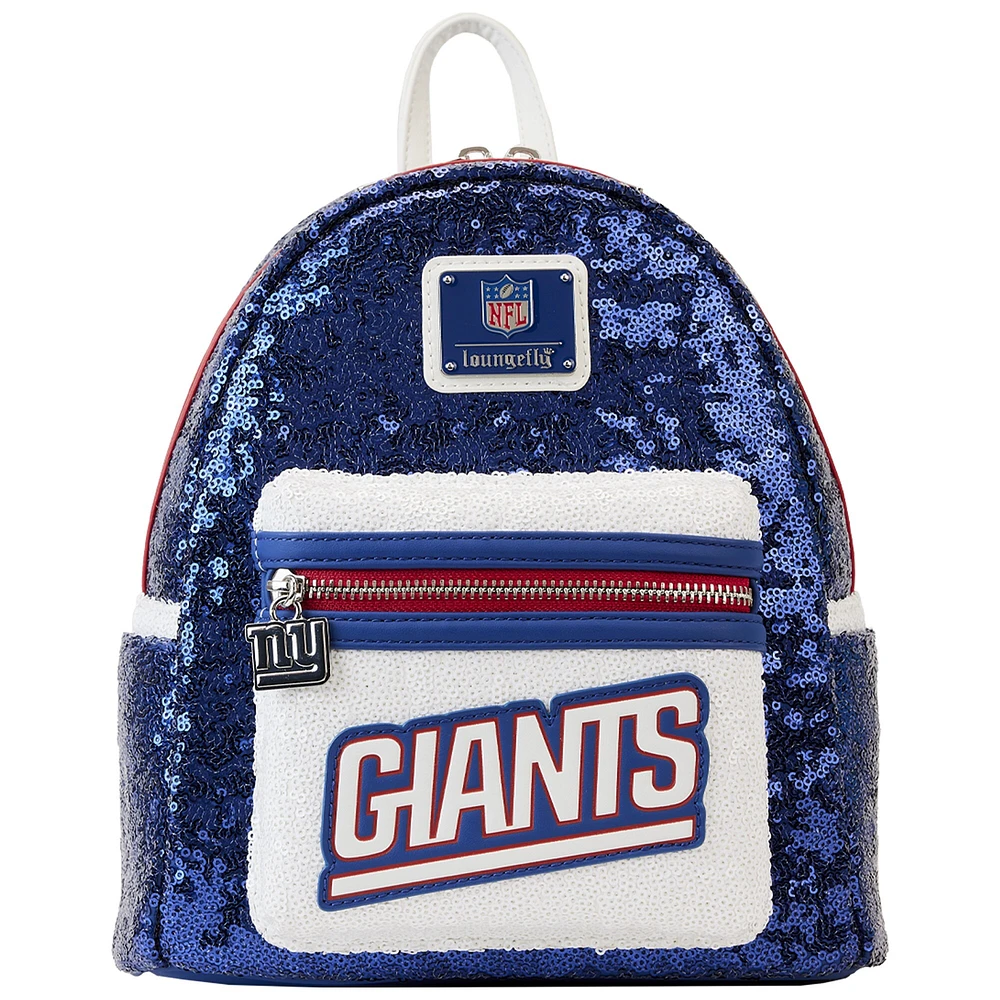 Loungefly New York Giants Mini sac à dos à sequins