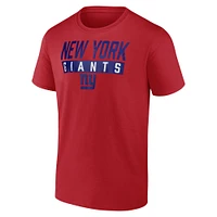 Men's Fanatics  Red New York Giants T-Shirt