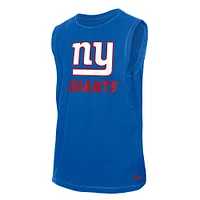 Men's New Era  Royal New York Giants Leisure Collection Tank Top
