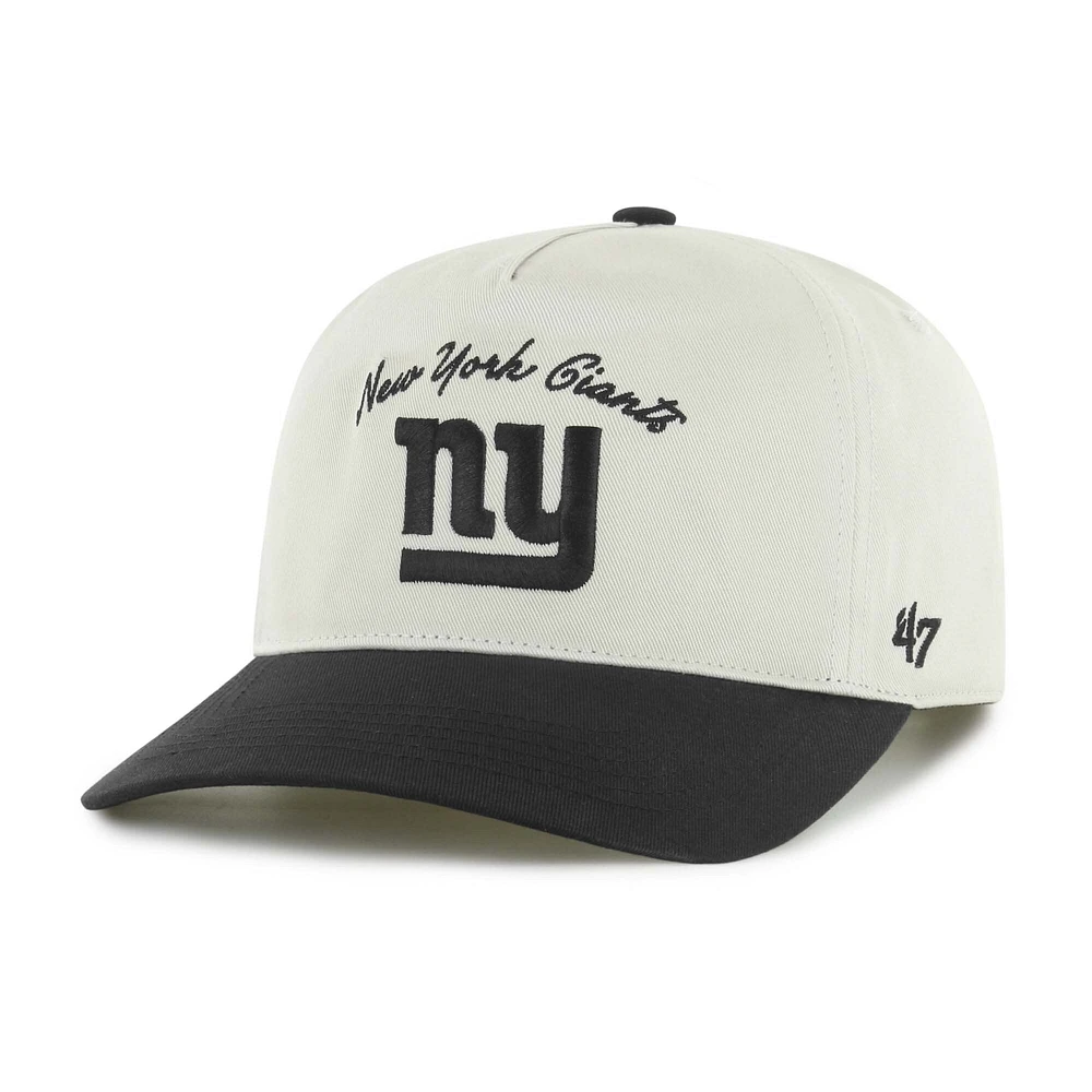 Casquette ajustable « 47 » crème/noire des New York Giants, Safe Bet Stable Hitch