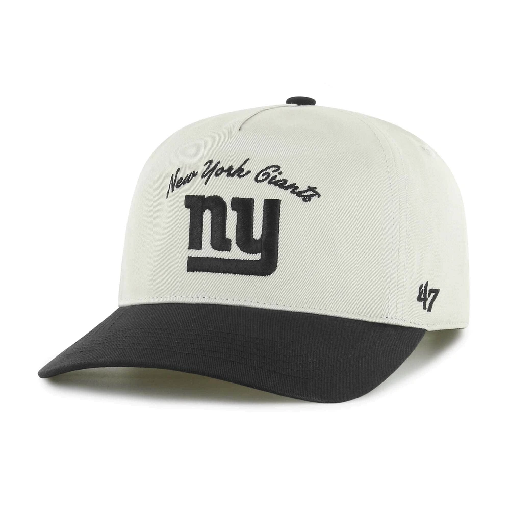 Casquette ajustable « 47 » crème/noire des New York Giants, Safe Bet Stable Hitch