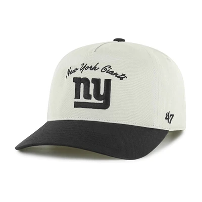 Casquette ajustable « 47 » crème/noire des New York Giants, Safe Bet Stable Hitch