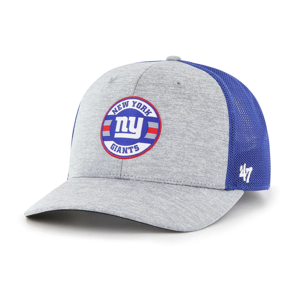 Men's '47 Royal/White New York Giants Trucker Snapback Hat