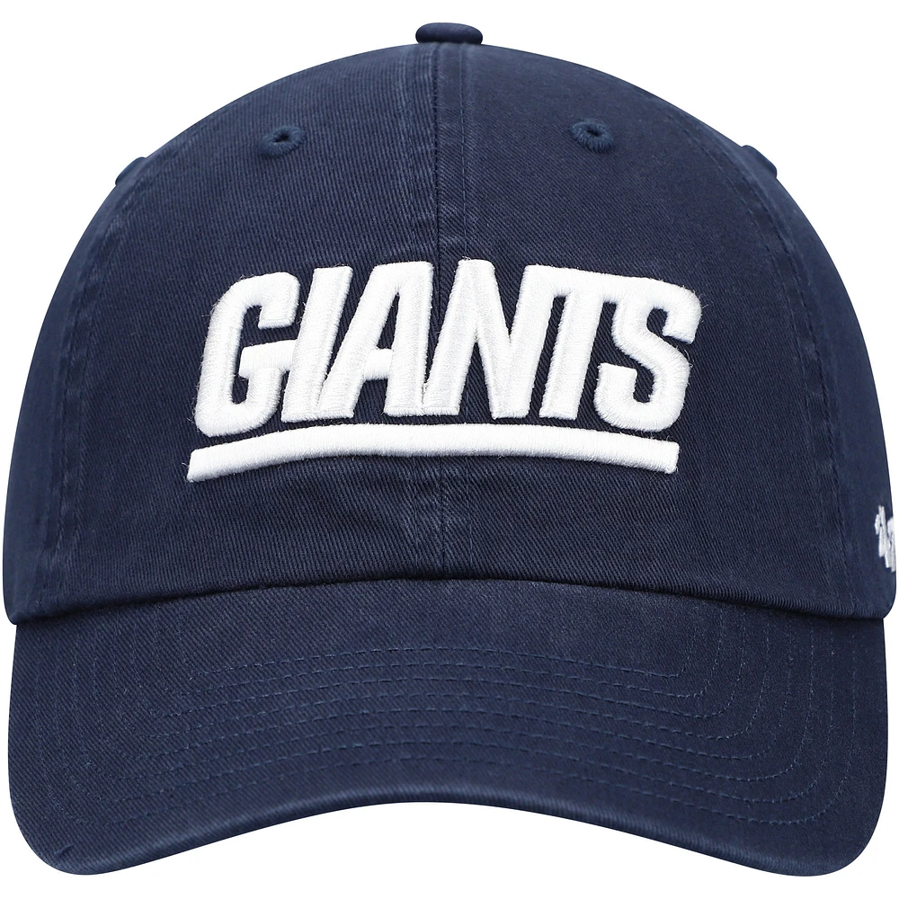 Men's '47 Navy New York Giants Clean Up Legacy Adjustable Hat