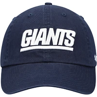 Men's '47 Navy New York Giants Clean Up Legacy Adjustable Hat