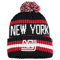 Men's '47 Navy New York Giants Legacy Bering Cuffed Knit Hat with Pom