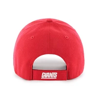 Casquette réglable '47 Red New York Giants MVP pour homme