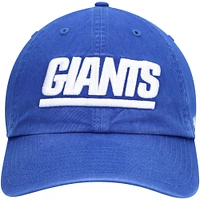 Men's '47 Royal New York Giants Clean Up Script Adjustable Hat