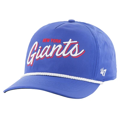 Casquette réglable '47 Royal New York Giants Fairway Hitch brrr pour hommes