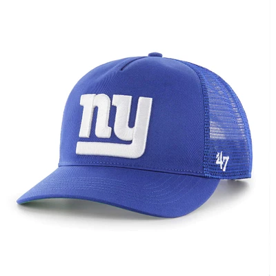 Casquette réglable '47 Royal New York Giants Mesh Hitch Trucker pour hommes