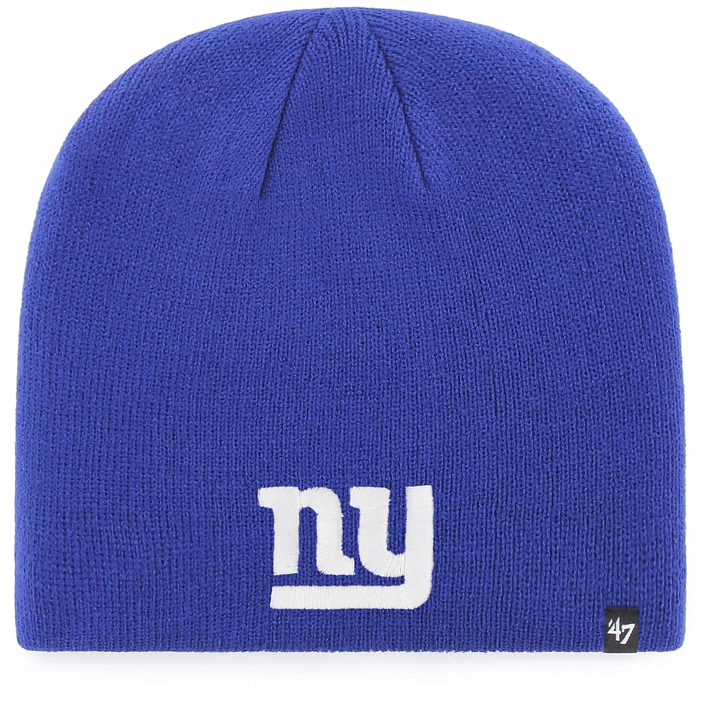 Men's '47 Royal New York Giants Primary Logo Knit Beanie