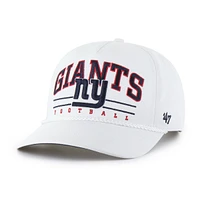 Casquette ajustable Roscoe Hitch Rope des New York Giants '47 blanche pour homme