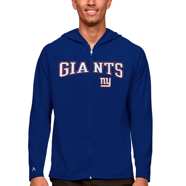 Youth Royal New York Giants Team Tie-Dye Pullover Hoodie