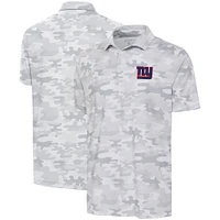 Polo Antigua blanc New York Giants Collide pour hommes